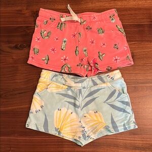 Carter's Pink and Blue Casual Shorts Set
